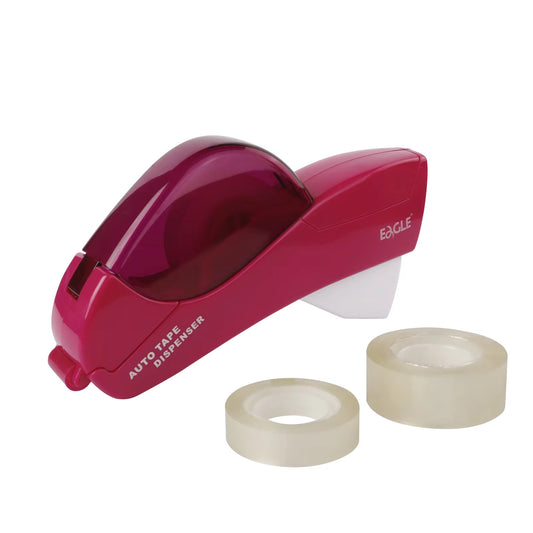 Automatic Tape Dispenser，With Two Rolls of Tape，No Battery Required，Perfect for Handwork,Family Gift Packaging