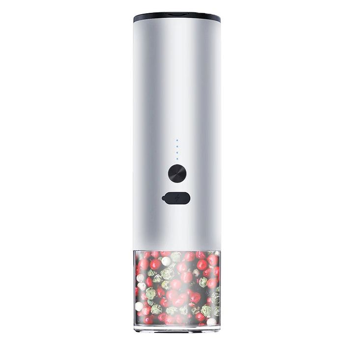 Electric Salt and Pepper Grinder Mill Machine Rechargeable Electric Pepper and Salt Grinder Set with LED Kitchen Gadgets