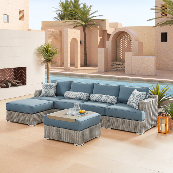 Niko 6-Piece Modular Patio Seating Set