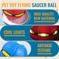 Transforming Fun: Magic UFO Deformation Stomp Ball