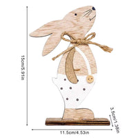 Ornament Bulk Easter Wooden Crafts Rabbit Ornaments Style Home Wooden Craft Ornaments Decorative Shelf Items