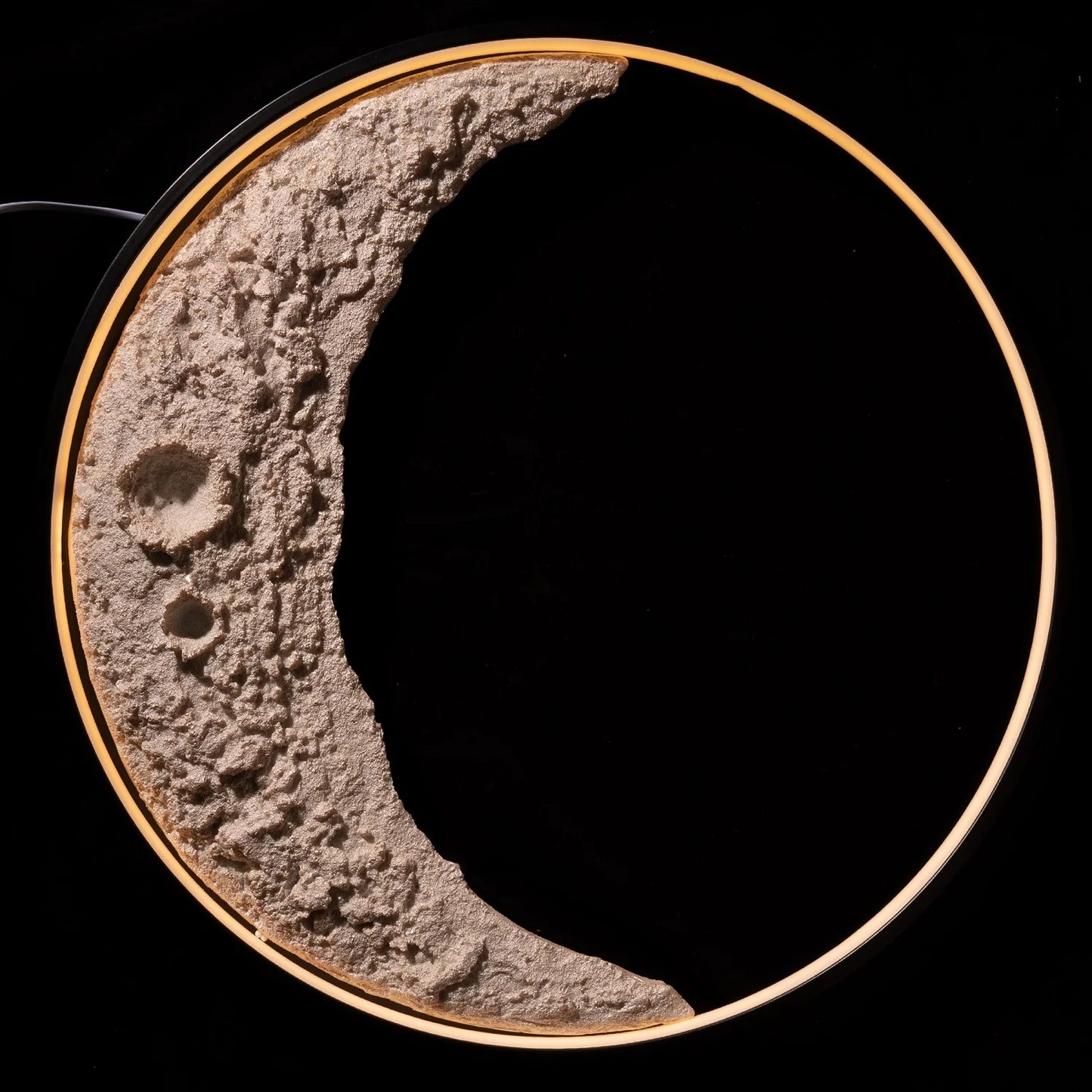 3D Moon Indoor & Outdoor Wall Lamp