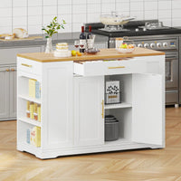 Cushing Wood Kitchen Island