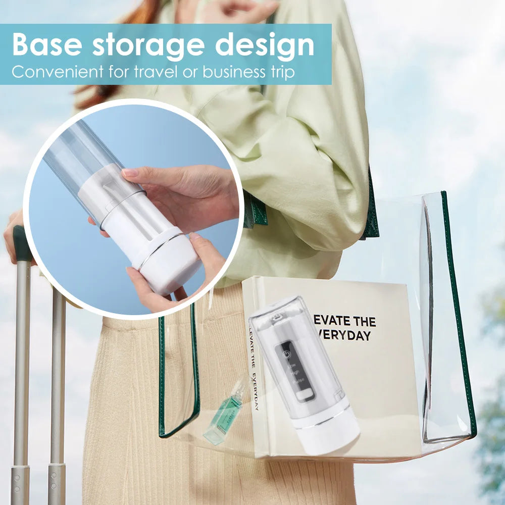 Portable Electric Tooth Cleaner Oral Irrigator Household Dental Scaler Teeth Flusher Dental Oral Irrigator 230ML Water Tank