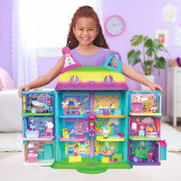 Gabby’S Celebration Dollhouse and Deluxe Rooms Set