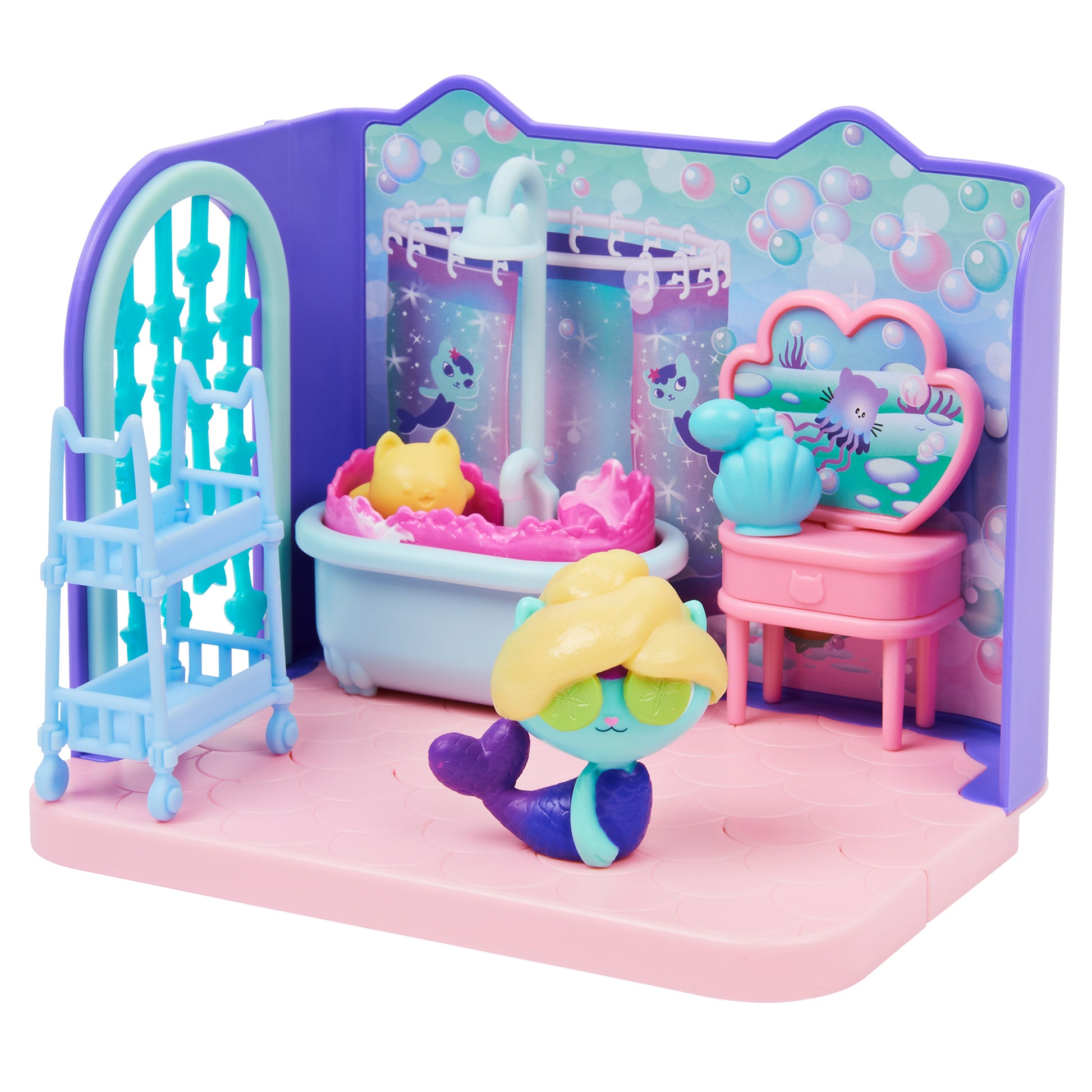 Gabby’S Celebration Dollhouse and Deluxe Rooms Set