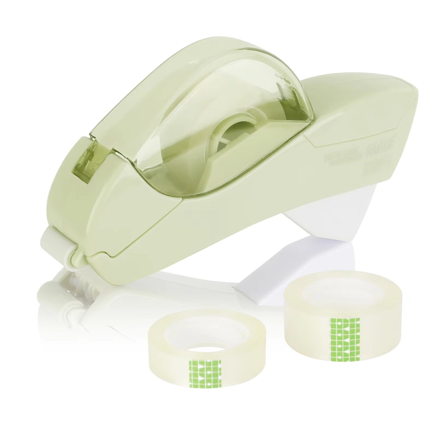 Automatic Tape Dispenser，With Two Rolls of Tape，No Battery Required，Perfect for Handwork,Family Gift Packaging