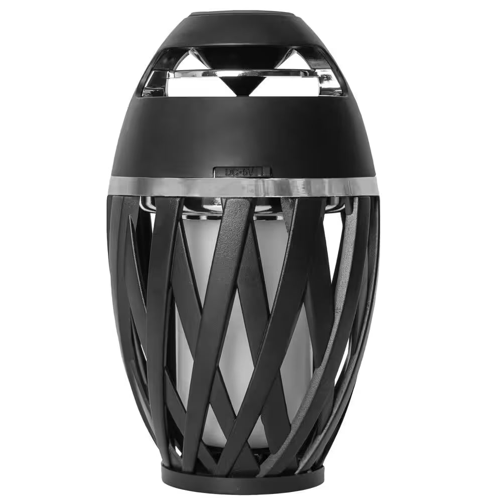 Black Bluetooth Speaker with LED Atmospheric Lighting Effect (Each)