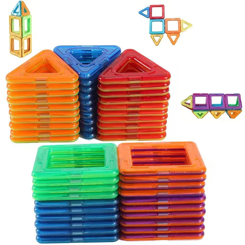 Magnetic Building Blocks for Children'S Toys, Puzzle Learning, Birthday and Christmas Gifts