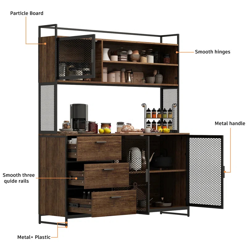 Lackowski 68.5'' Kitchen Pantry