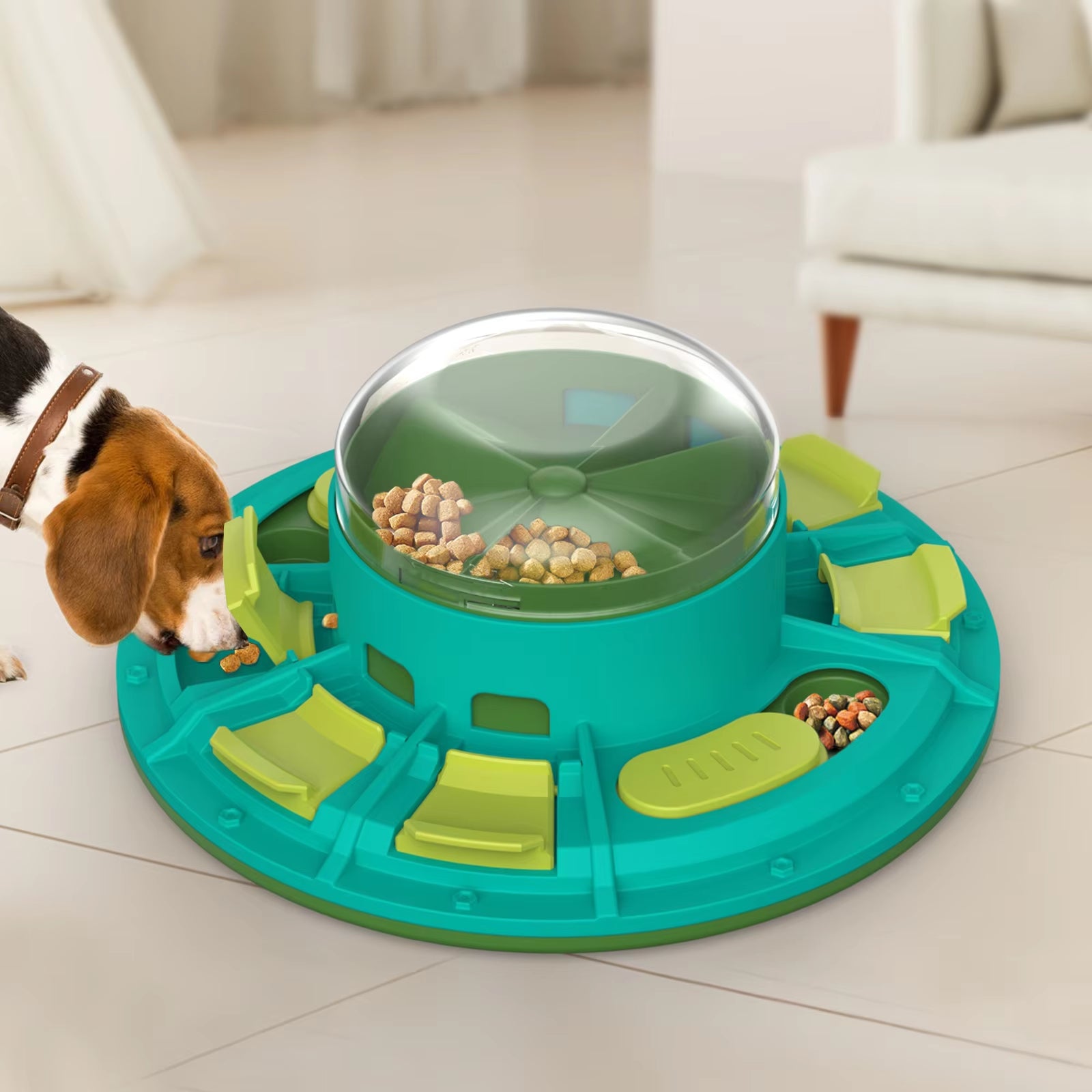 Dogs and Cats Educational Toys, Used to Improve IQ and Slow Feeding, Suitable for All Sizes of Dogs, No Battery Design