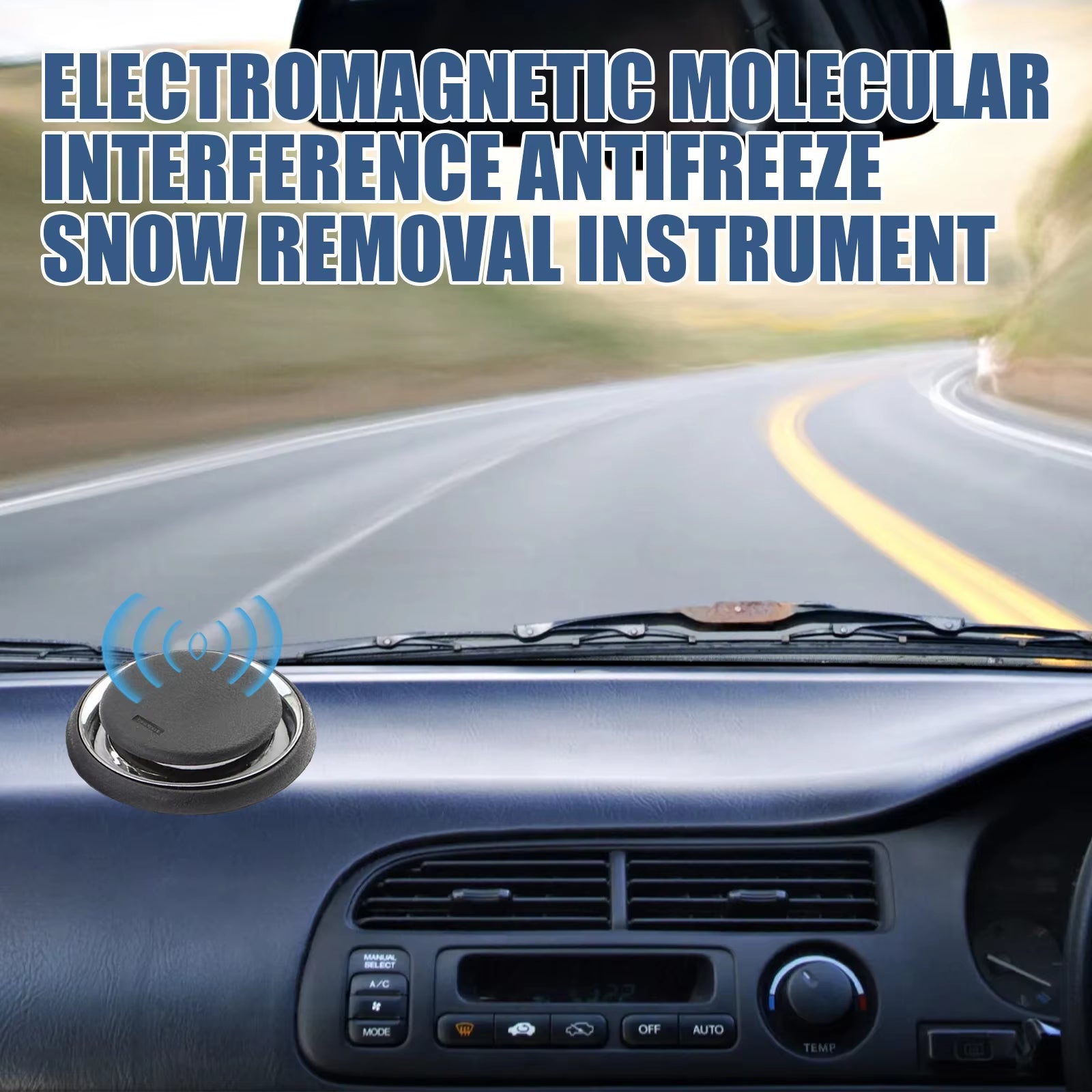 Portable Vehicle Microwave De-icing Instrument Solid Aromatherapy Car Diffusers for Auto Truck Antifreeze Snow Removal Instrument