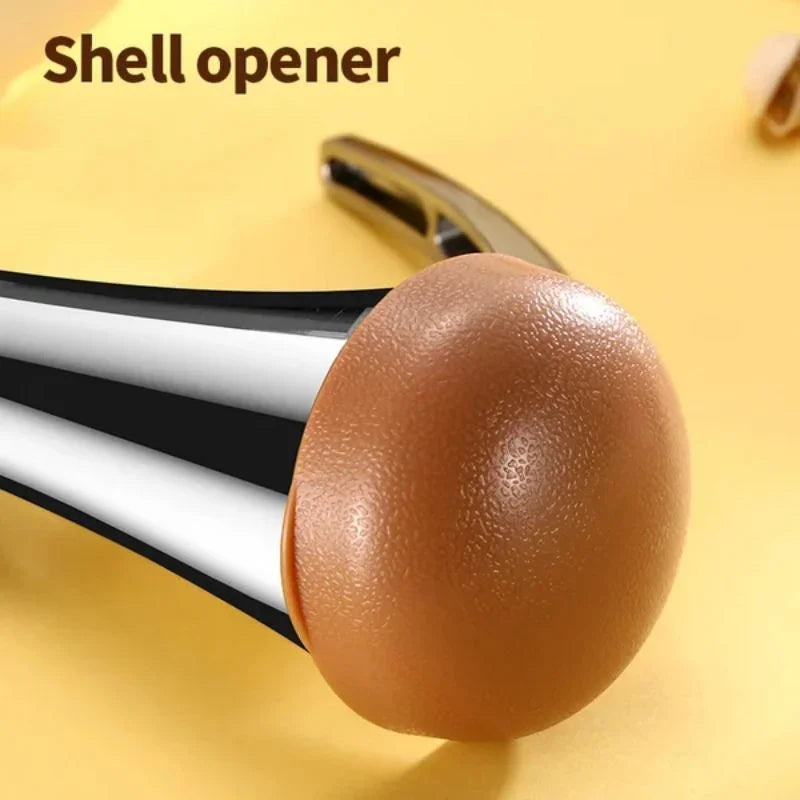 Zinc Alloy Walnut Nut Shelling Tool Nutcracker Multifunctional Nut Shelling Tool Clip Funnel Design Nut Shelling Tool