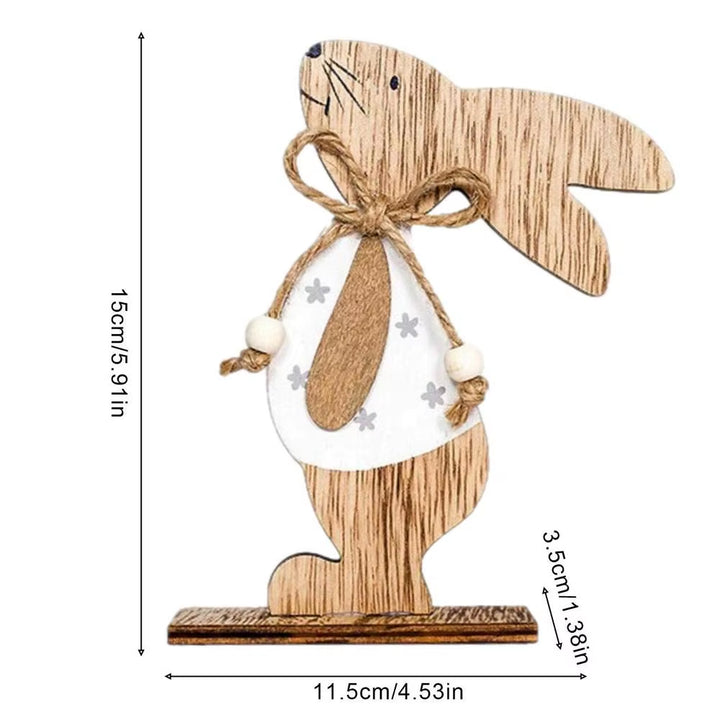 Ornament Bulk Easter Wooden Crafts Rabbit Ornaments Style Home Wooden Craft Ornaments Decorative Shelf Items