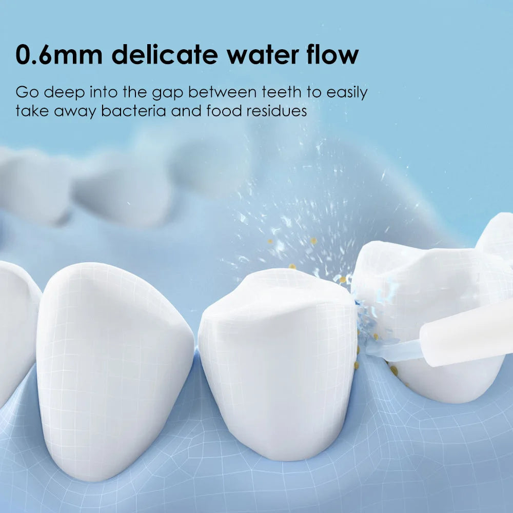 Portable Electric Tooth Cleaner Oral Irrigator Household Dental Scaler Teeth Flusher Dental Oral Irrigator 230ML Water Tank