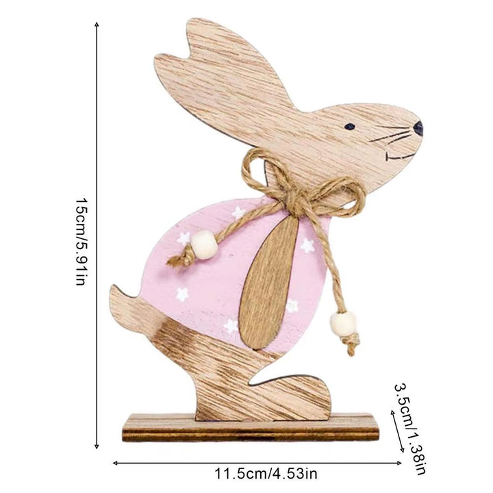 Ornament Bulk Easter Wooden Crafts Rabbit Ornaments Style Home Wooden Craft Ornaments Decorative Shelf Items