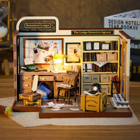 Wooden Miniature Model Kit Detective