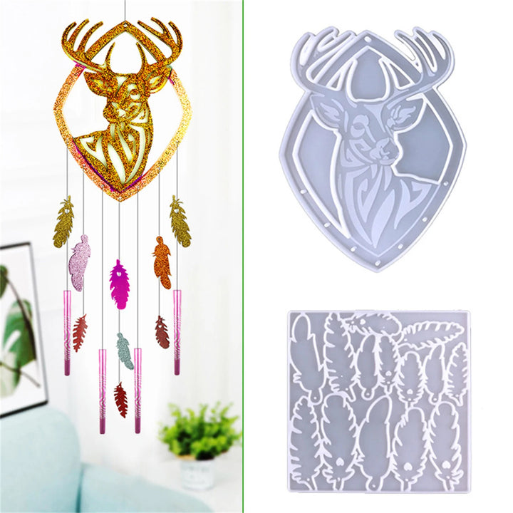 Creative Dream Catcher Wall Decoration Silicone Mold