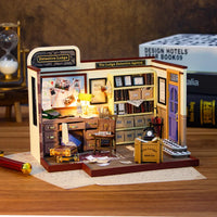 Wooden Miniature Model Kit Detective