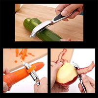 Multifunctional Stainless Steel Peeler