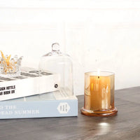 Tea Light Candle Holder Glass Christmas Modern