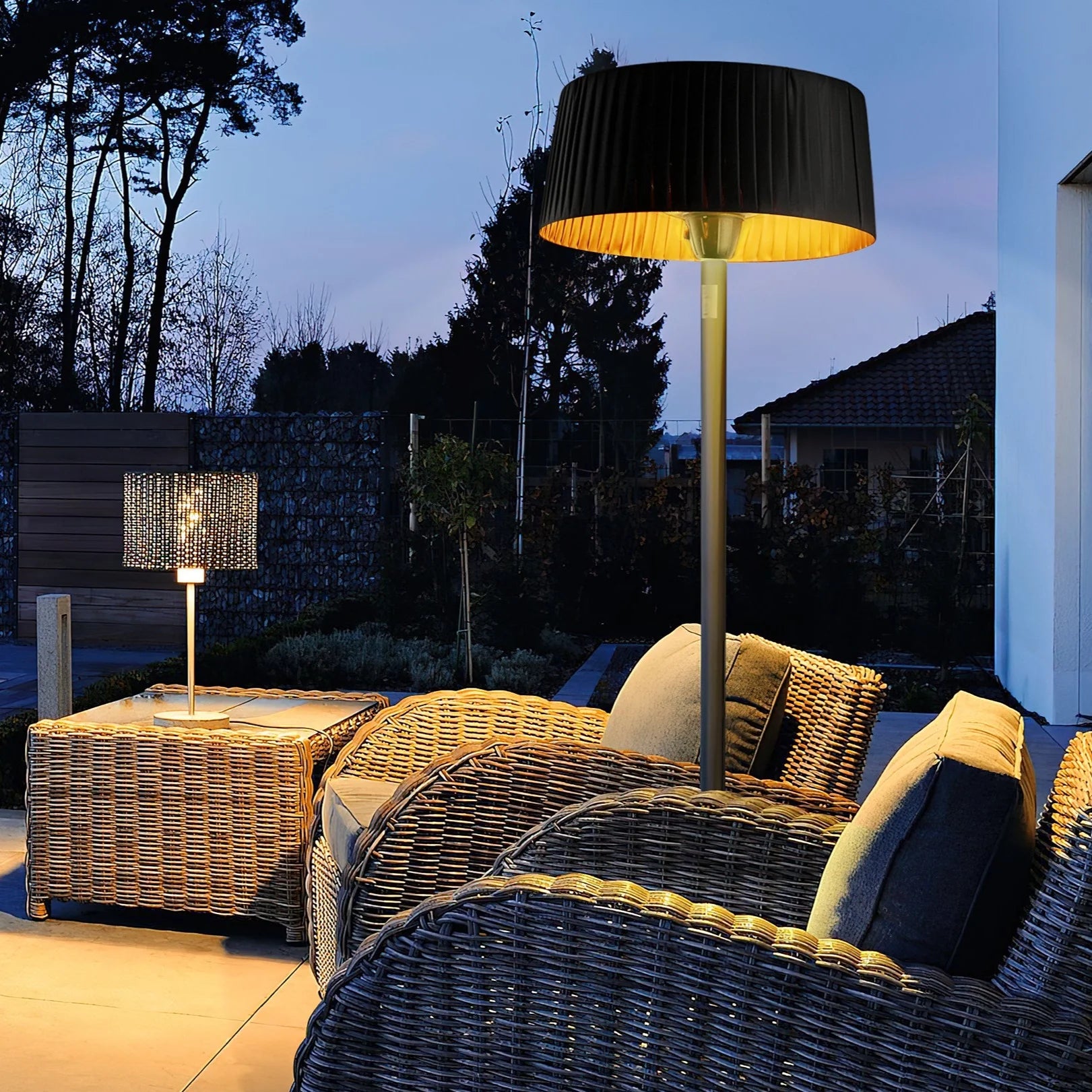 1500W Outdoor/Indoor Heater Floor Lamp