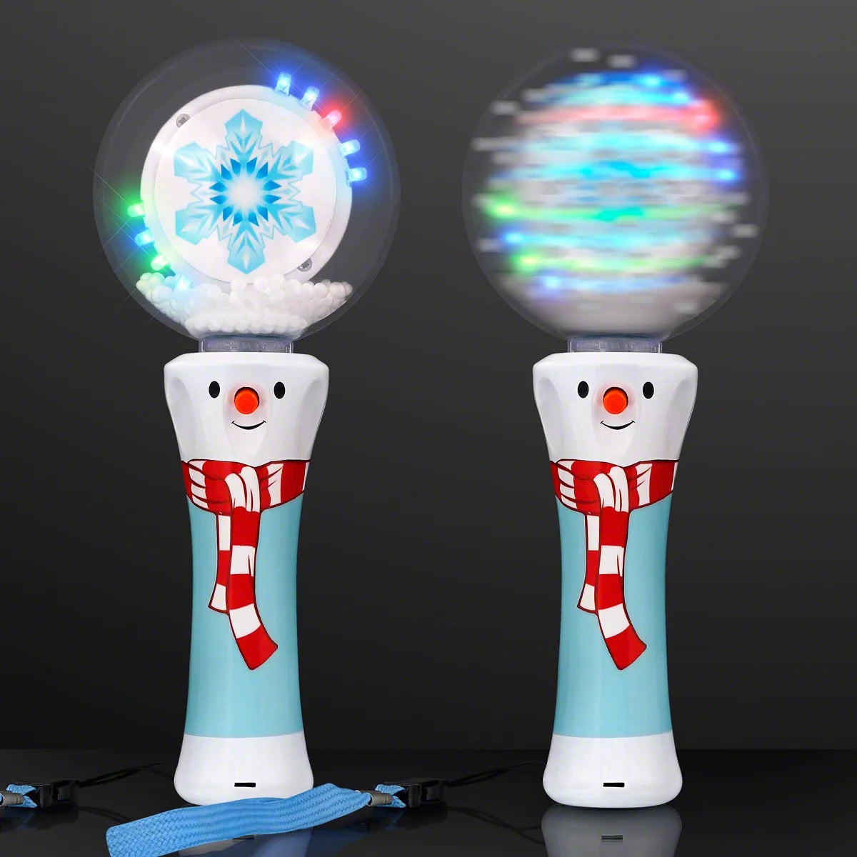 Flashingblinkylights Winter Wonderland LED Snowflake Spin Wand