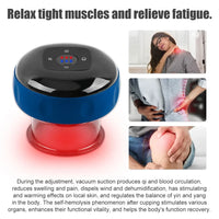 Rechargeable Electric Cupping Therapy Massager Vacuum Suction Cups Adjustable Therapy Cupping Guasha Massage Machine Health Care