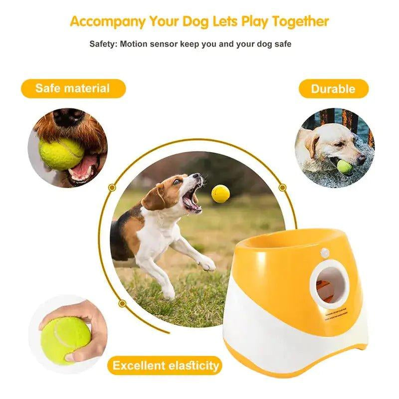 Dog Toy Tennis Ball Launcher: Keep Your Pet Active & Entertained