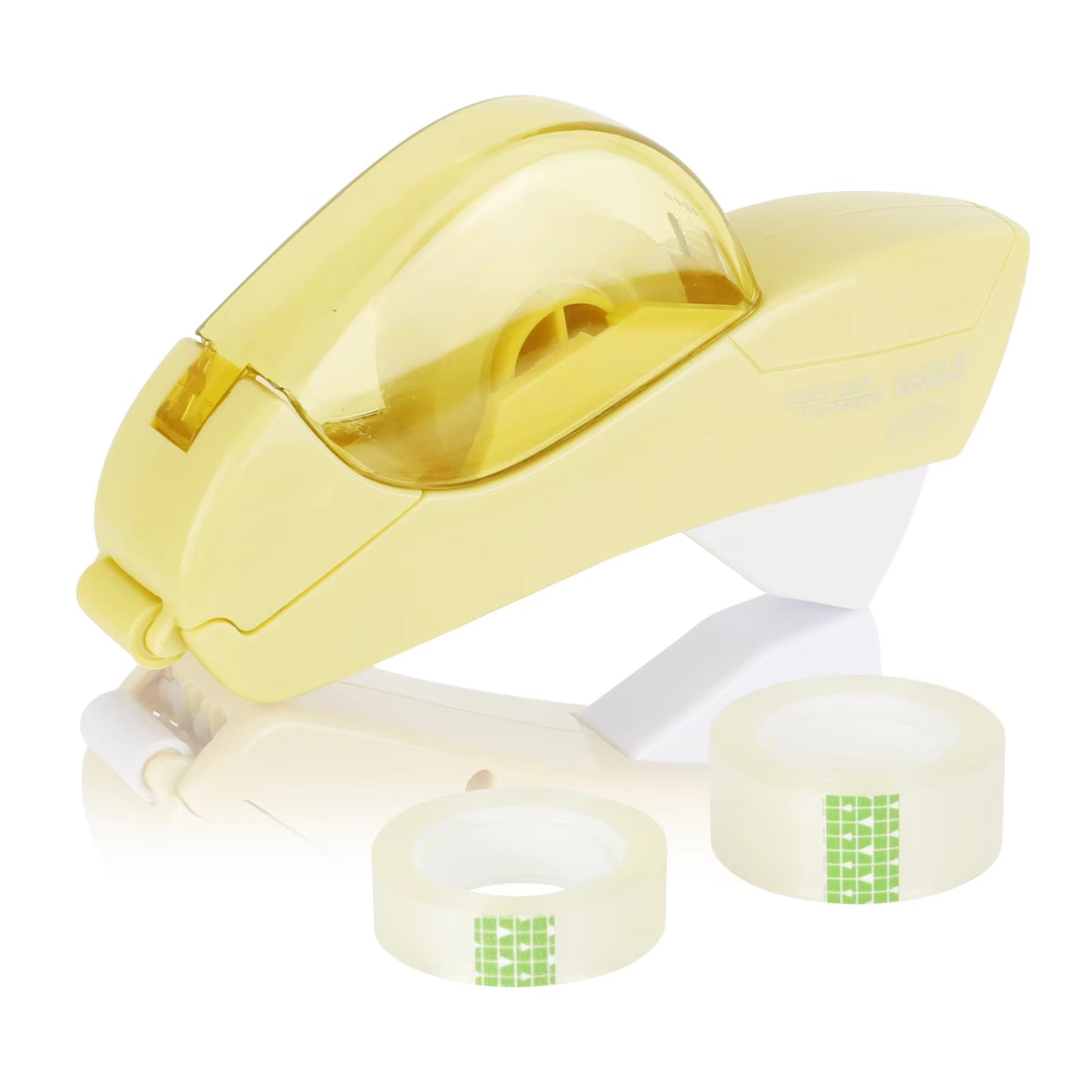 Automatic Tape Dispenser，With Two Rolls of Tape，No Battery Required，Perfect for Handwork,Family Gift Packaging