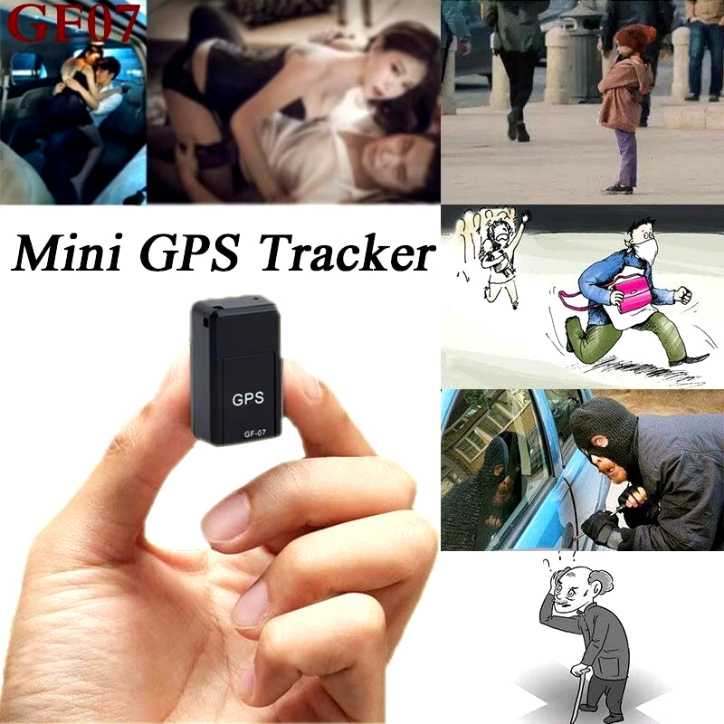 Micro Magnetic GPS Tracker, Vehicle Motorcycle Real-Time Anti-Theft Tracking Monitor, Personal anti Loss Positioning Mini GPS