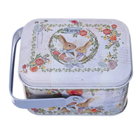 Easter Theme Decorative Tinplate Box Gift Packing Case Candy Tinplate Case Easter Day Accessories Candy Boxes